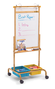 Bamboo Deluxe Chart Stand w/ Vibrant Mixed Tubs