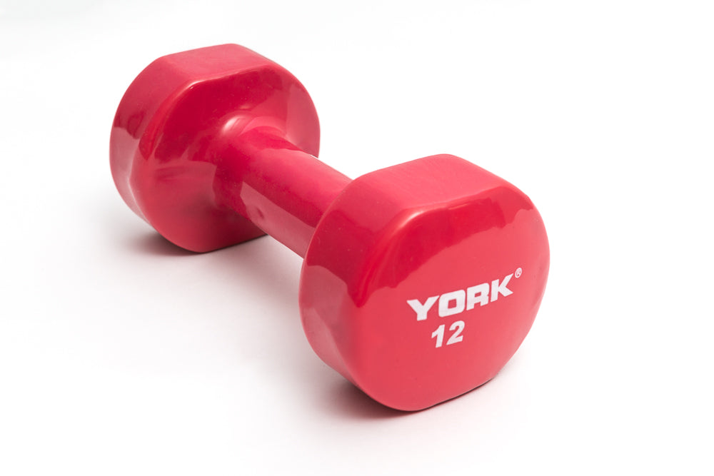 12 LB Vinyl Fitbell - Magenta