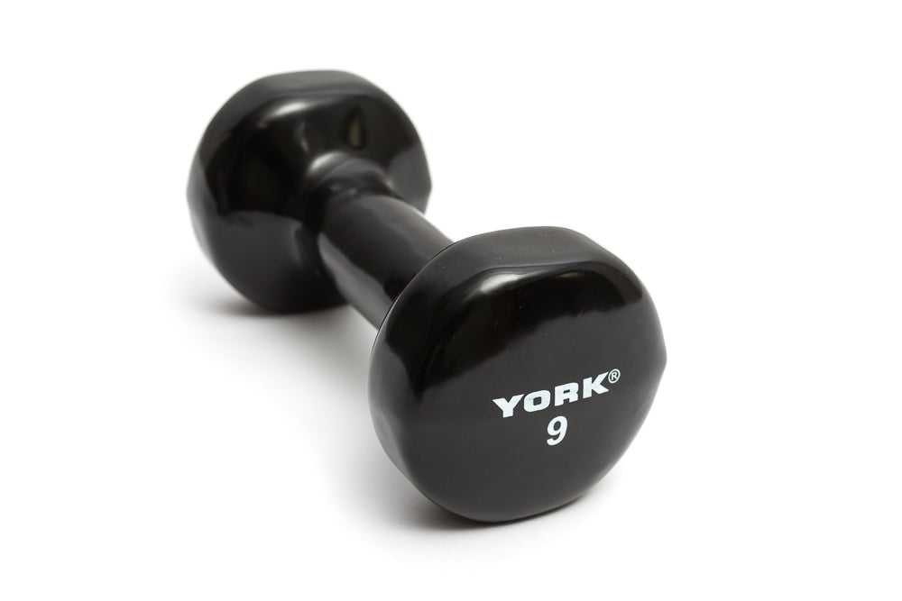 9 LB Vinyl Fitbell - Black