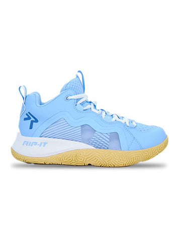 RIP-IT Women’s Future Volleyball Shoe - Size 14 - Carolina Blue/White