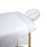 120Gsm Massage Sheet Set, White