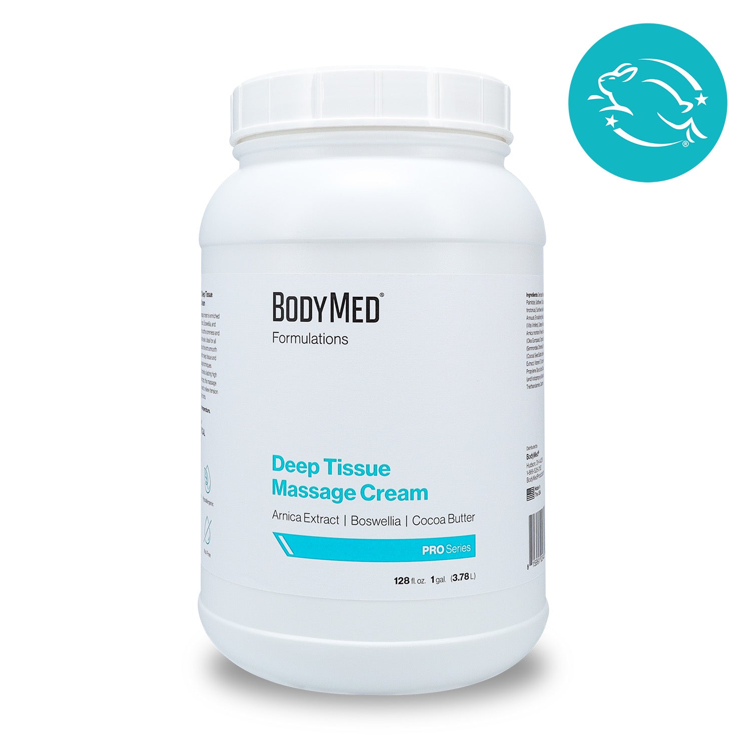 Bodymed Deep Tissue Therapy Massage Cream 128Oz Jar