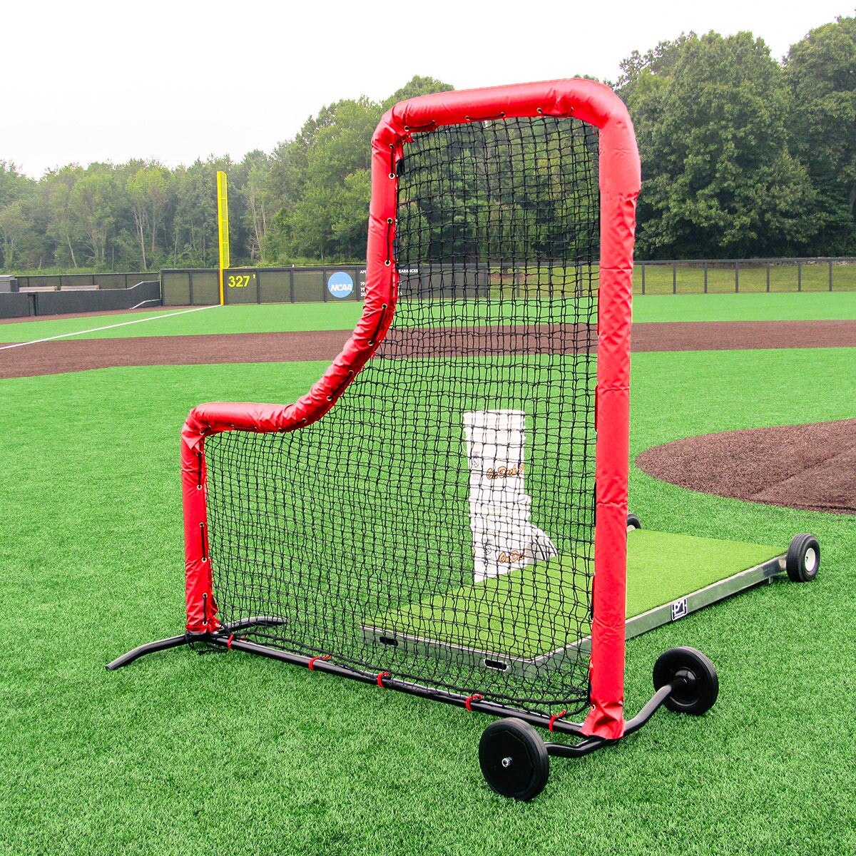 ODS Sentinel 7 L-Screen - Padded & Wheels - Red