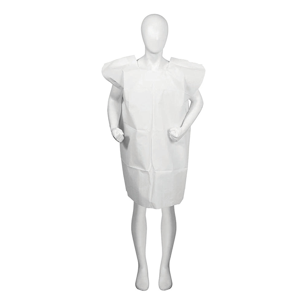 Bodymed  Exam Gowns, Poly/Tissue, 30"X 42", White, 50/Case