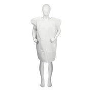 Bodymed  Exam Gowns, Poly/Tissue, 30"X 42", White, 50/Case