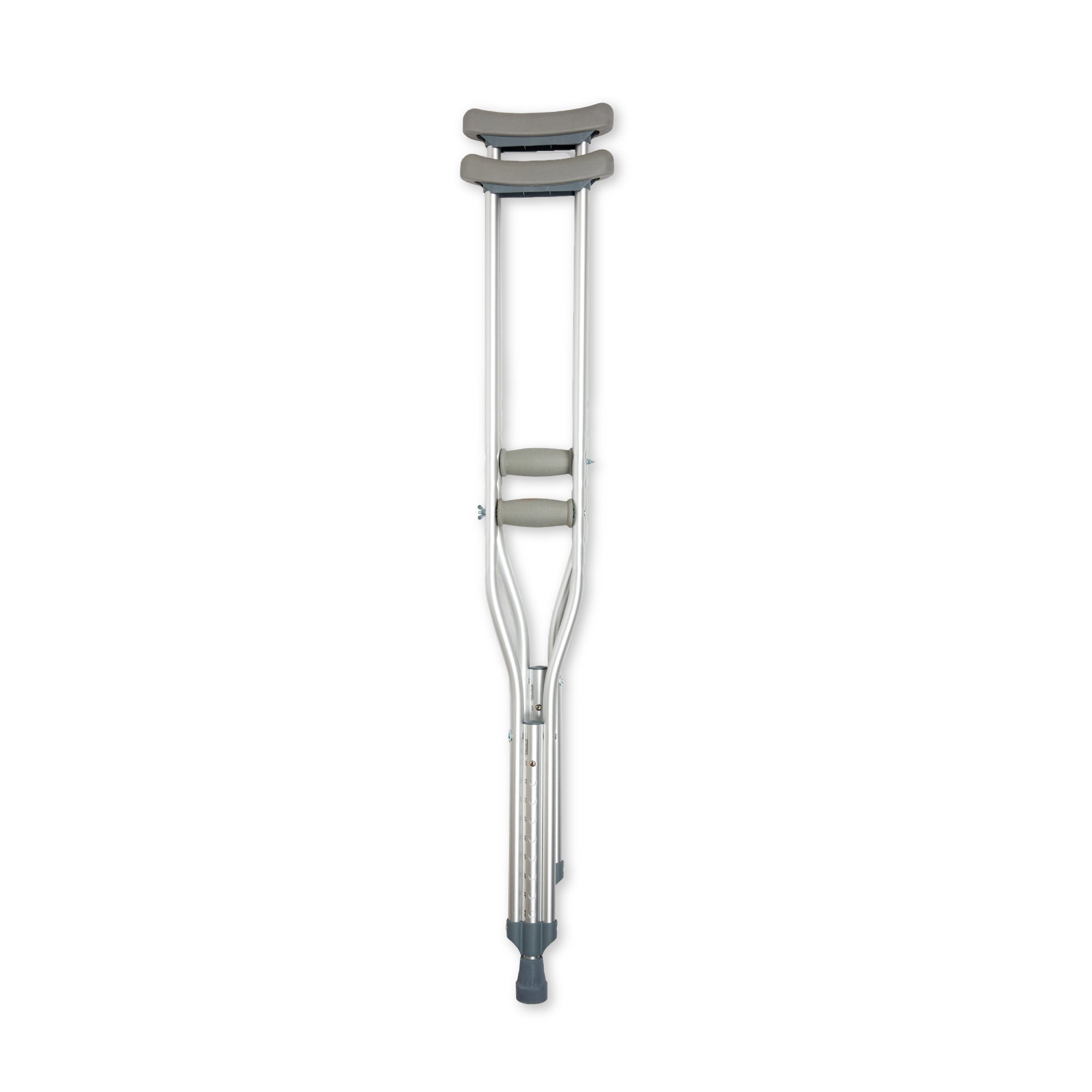 Aluminum Adult Crutches, Tall, 5'10" To 6'6", Pair