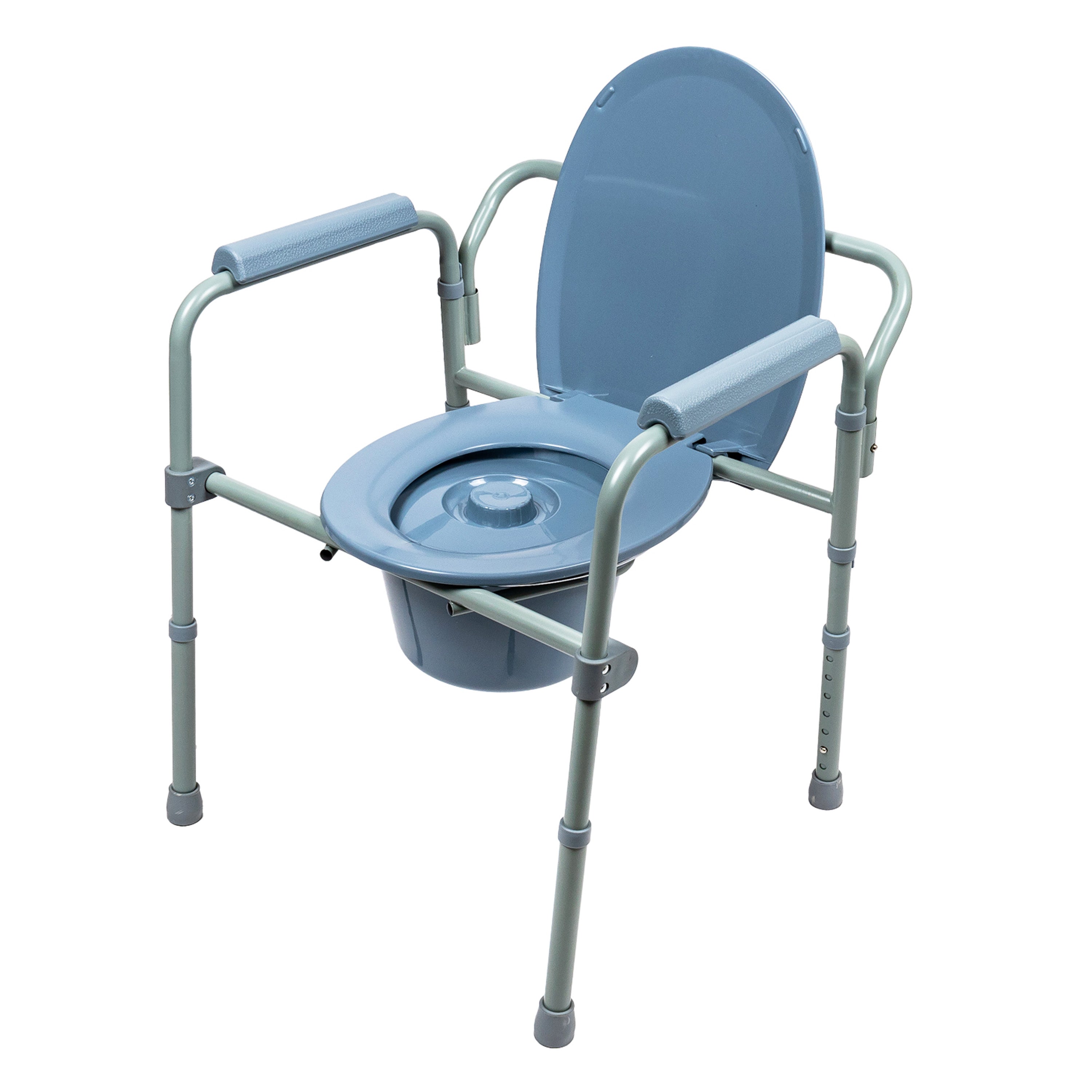 Bodymed Folding Steel 3-In-1 Commode