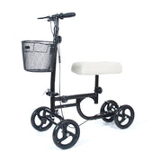 Bodymed Knee Walker With Dual Brake Basket And Knee Pad Cover