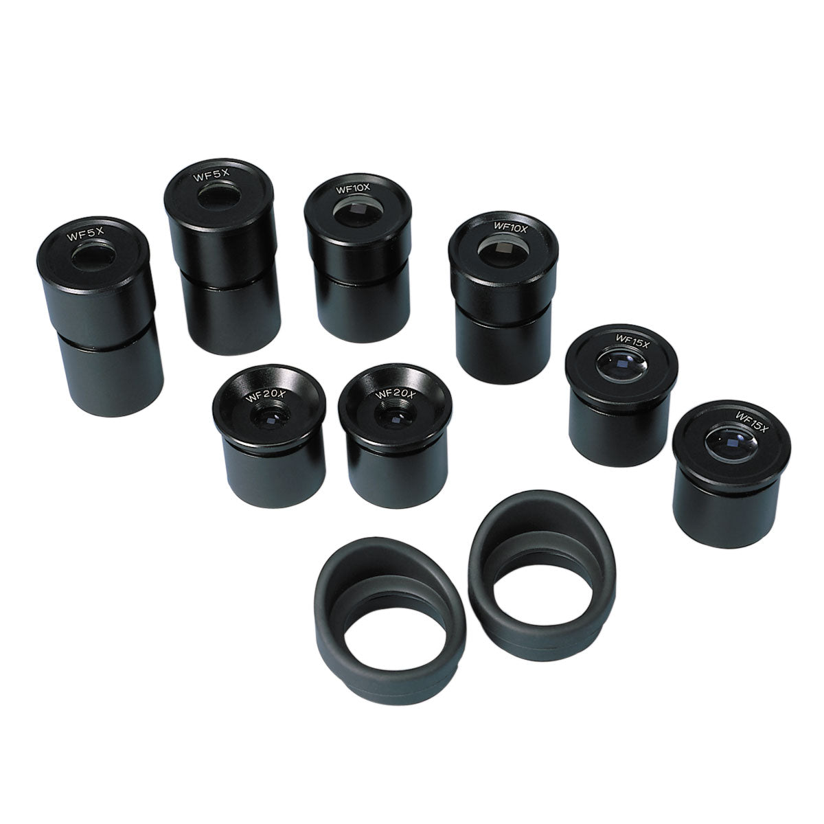 Wide field eyepiece pair WF 5x 18 mm