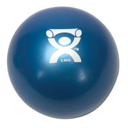 Cando Plyometric Weighted Ball, blue, 5.5 lbs | Alternative to dumbbells