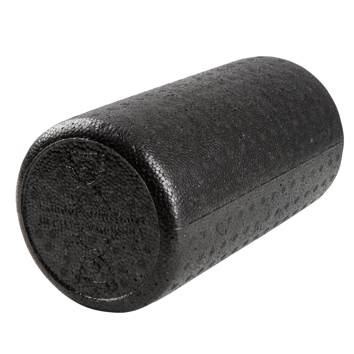 Cando High Density Black Foam Roller 6x12in