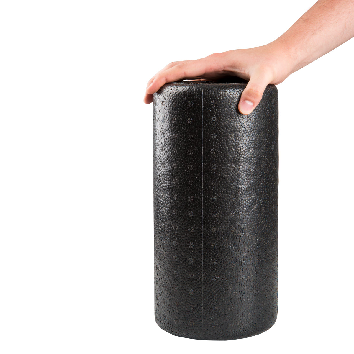 Cando High Density Black Foam Roller 6x12in