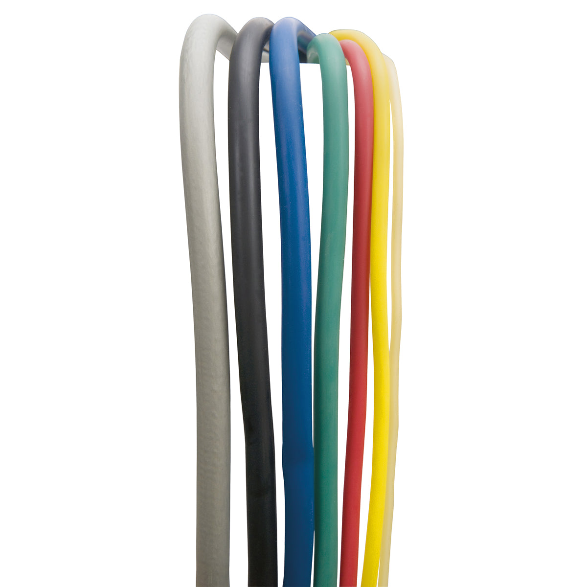 Cando® Exercise Tubing, 100 Ft., Yellow/X light, Latex Free | Alternative to dumbbells