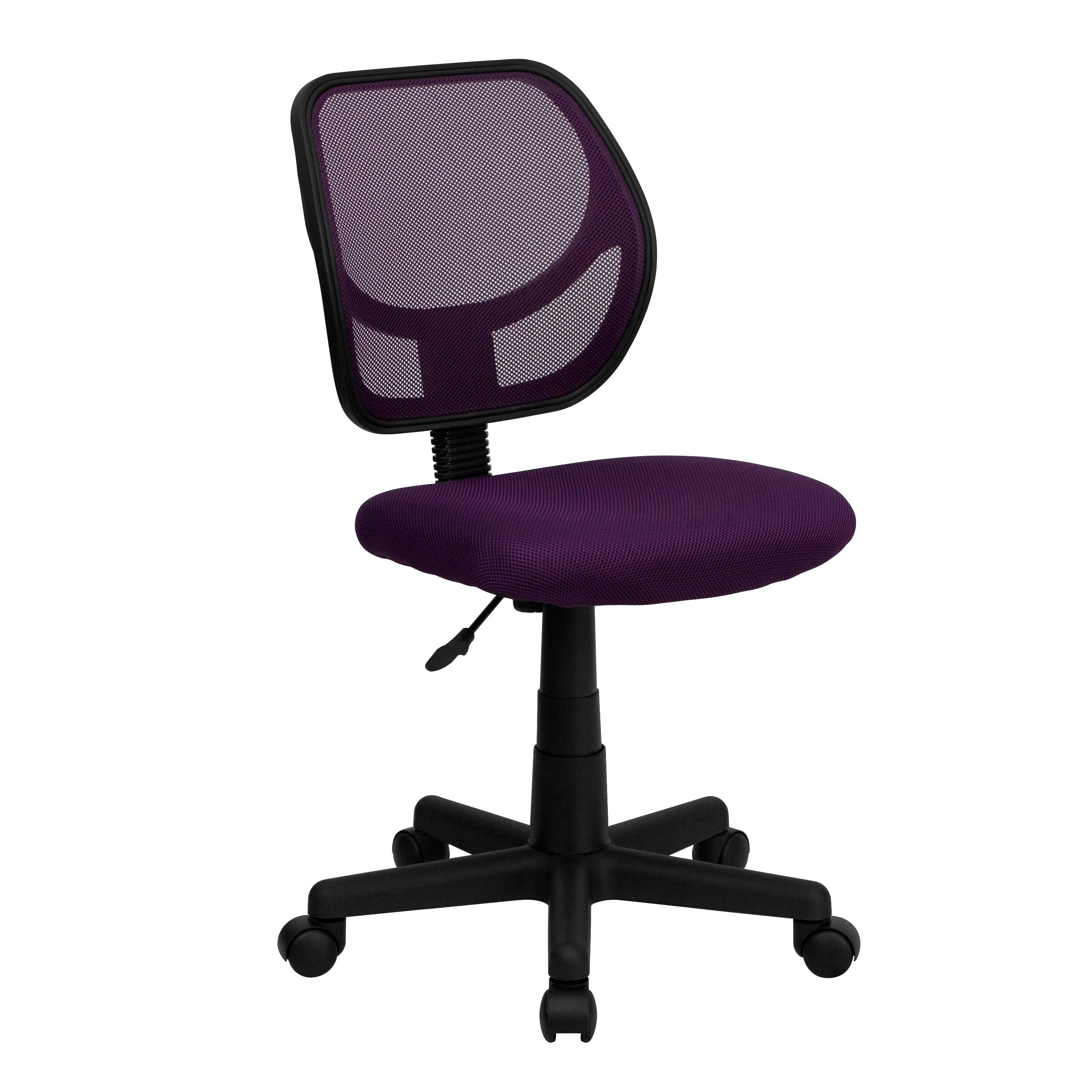 Neri Low Back Purple Mesh Swivel Task Office Chair