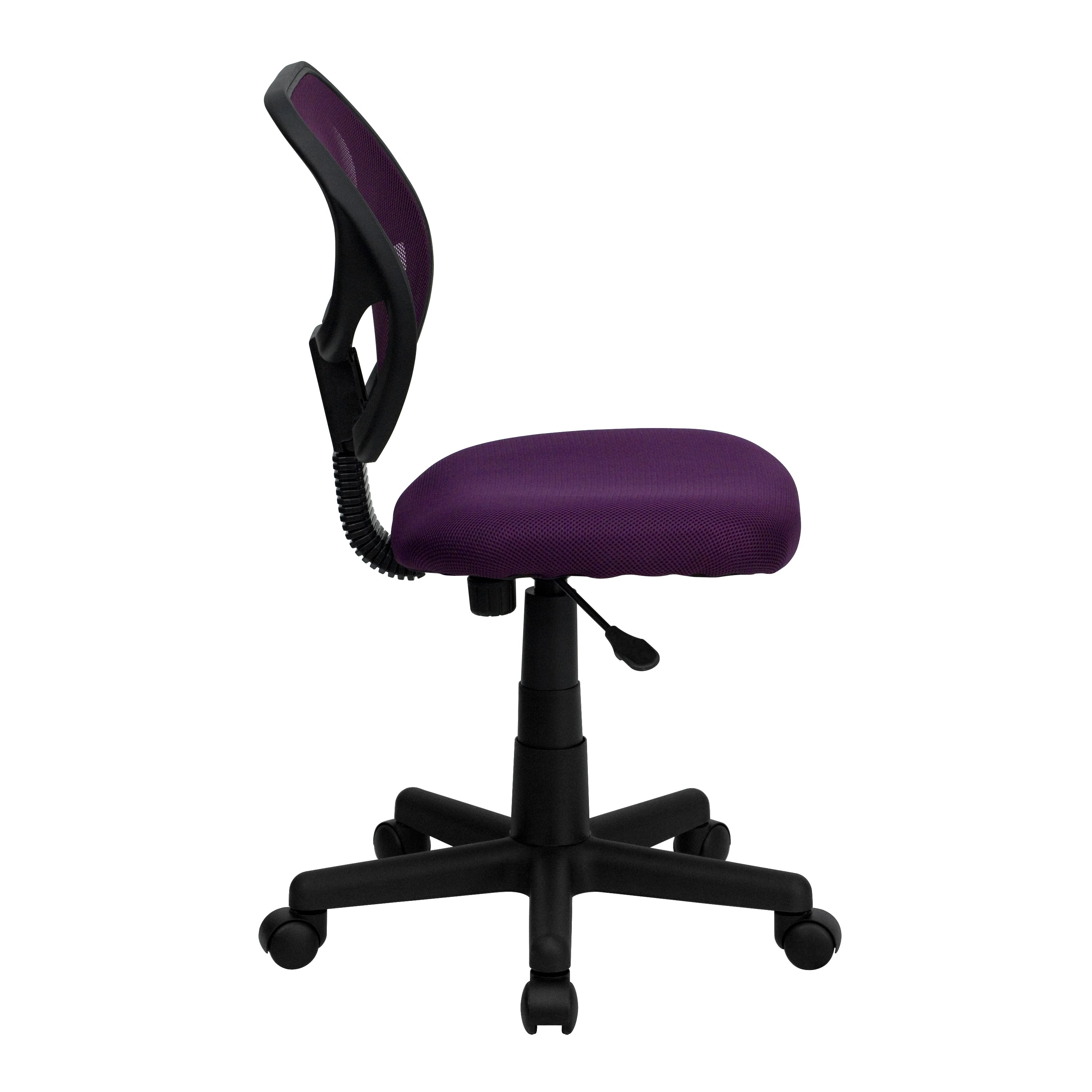 Neri Low Back Purple Mesh Swivel Task Office Chair