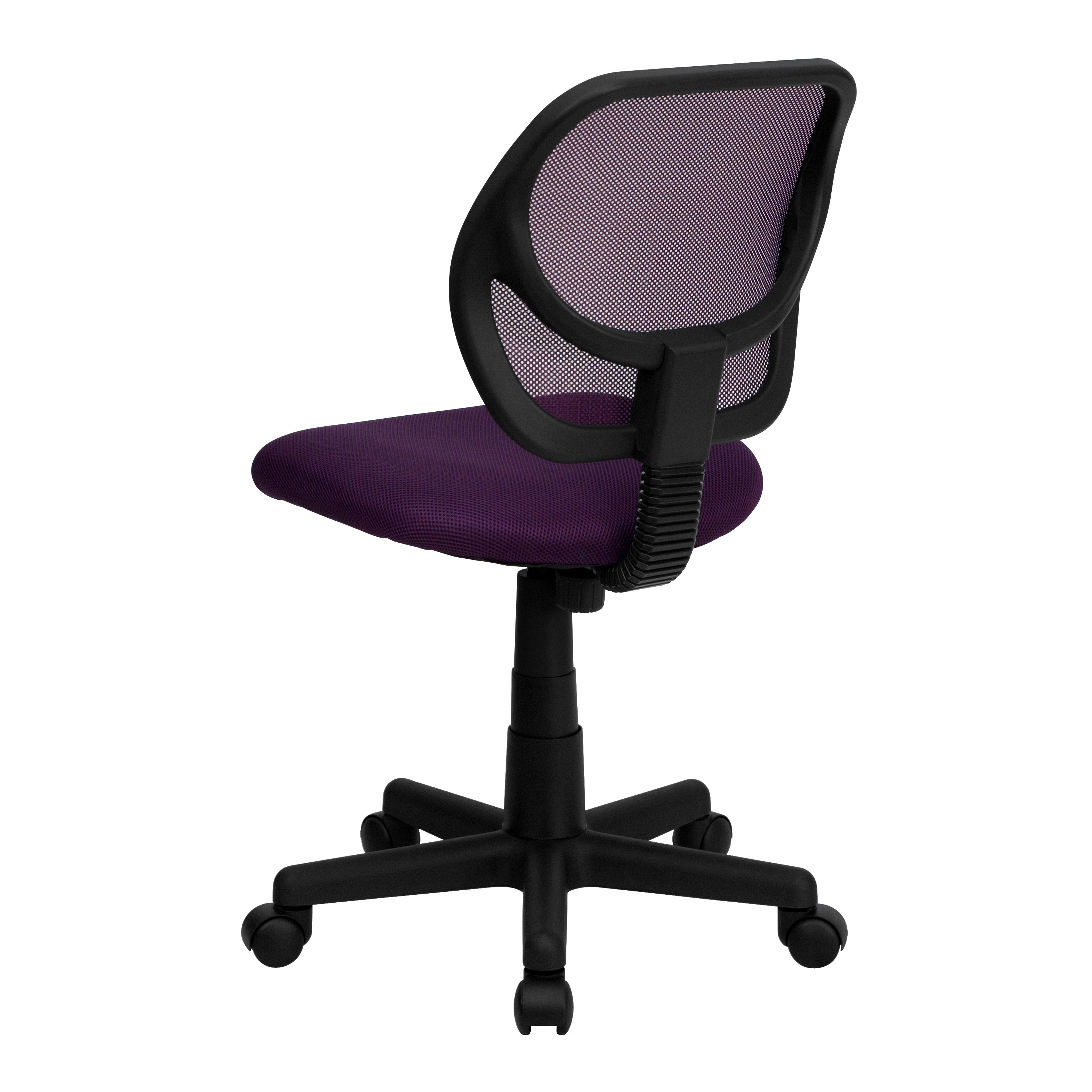Neri Low Back Purple Mesh Swivel Task Office Chair