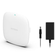 NETGEAR Wireless Access Point (WAX210PA) - WiFi 6 Dual-Band AX1800 Speed | 1 x 1G Ethernet PoE Port | Up to 128 Devices | 802.11ax | WPA3 | Compact Size | Up to 4 SSID Networks | with Power Adapter