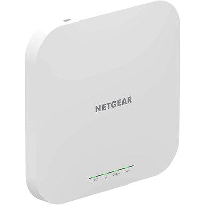 Netgear WAX610 Dual Band IEEE 802.11 a/b/g/n/ac/ax/i 1.80 Gbit/s Wireless Access Point - Indoor - 2.40 GHz, 5 GHz - WAX610PA100NAS