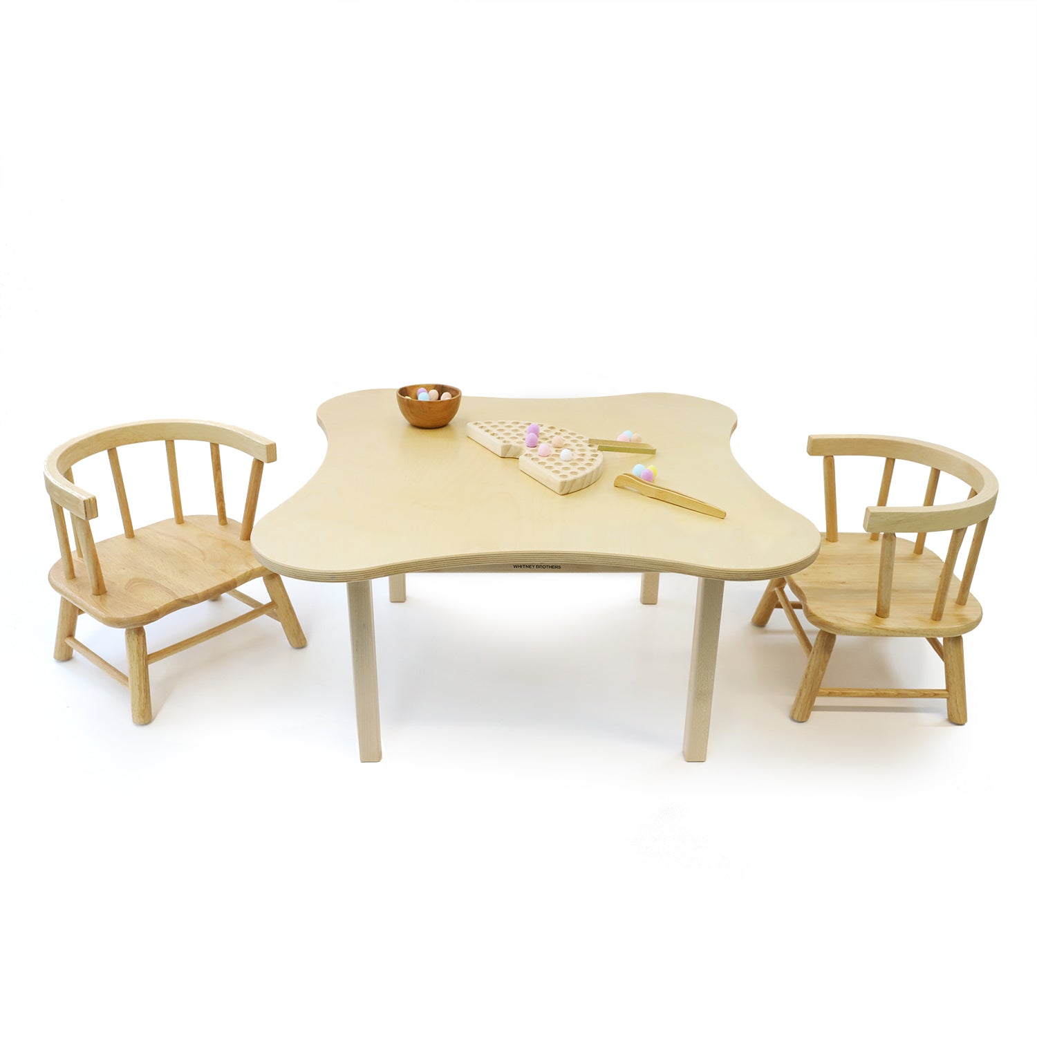Toddler Flower Table And Two Chair Set