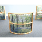 Nature View Curved Divider Panel 36" Height