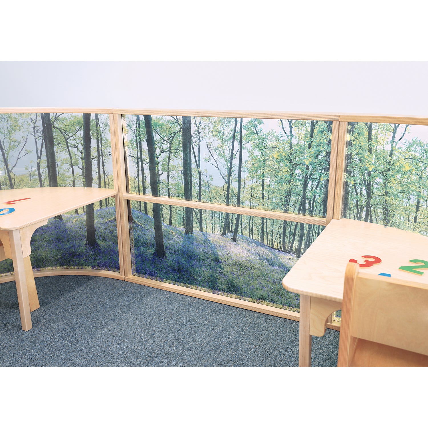 Nature View Divider Panel 36" Height