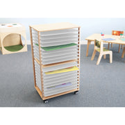 Mobile Art Drying Rack
