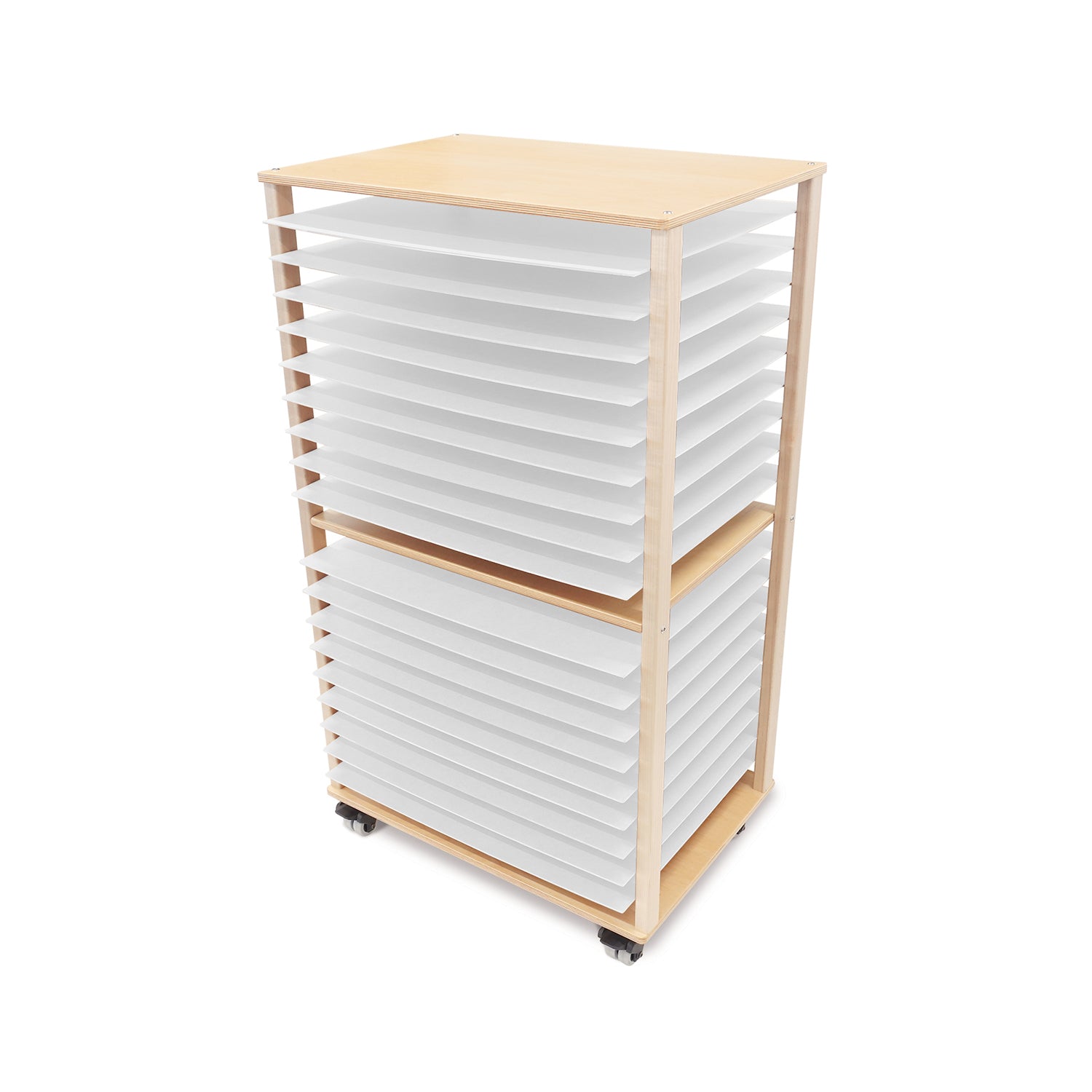 Mobile Art Drying Rack