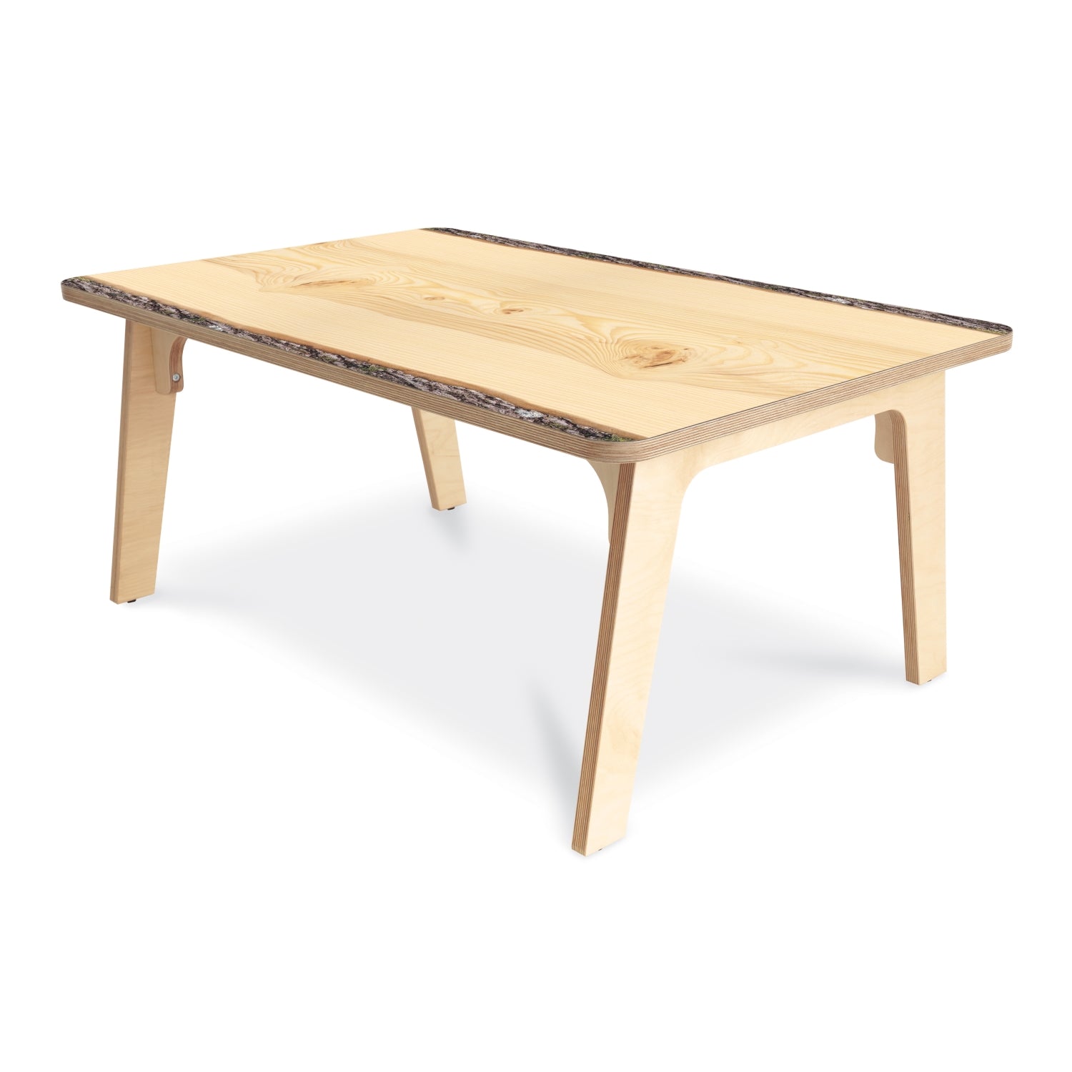 Nature View Live Edge Rectangle Table 20" Height