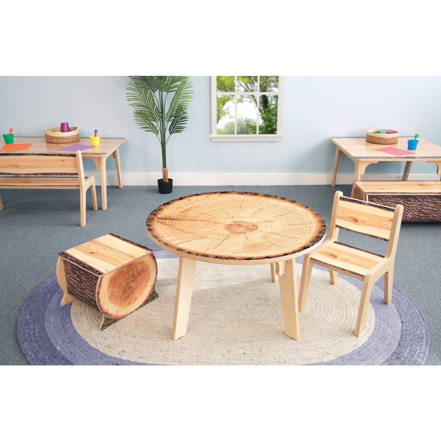 Nature View Live Edge Chair 12" Height