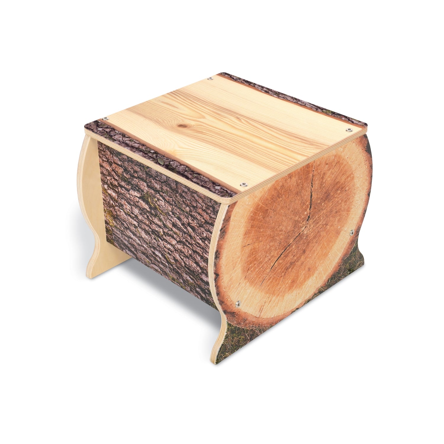 Nature View Live Edge Sm. Log Bench 12" Height