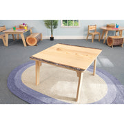 Nature View Live Edge Square Table 20" Height