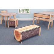 Nature View Live Edge Log Bench 14" Height