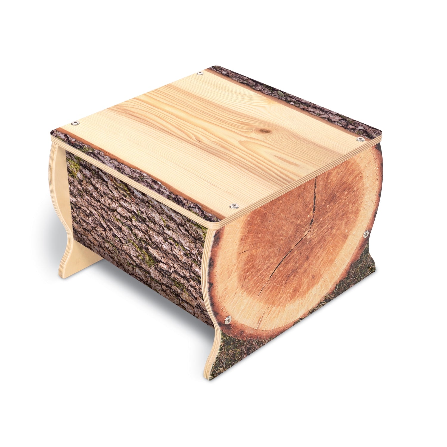 Nature View Live Edge Sm. Log Bench 10" Height