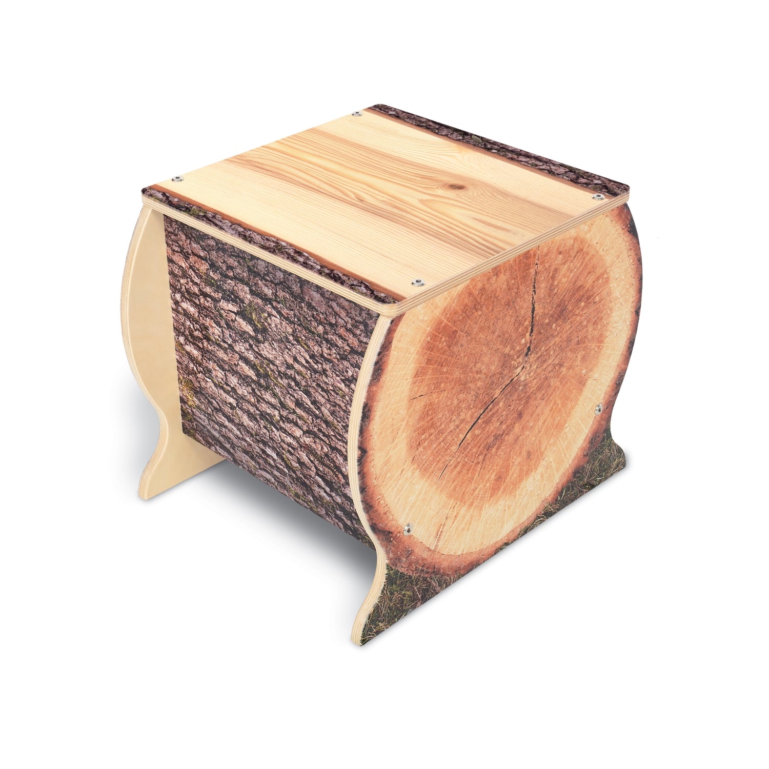 Nature View Live Edge Sm. Log Bench 14" Height