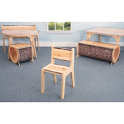 Nature View Live Edge Chair 14" Height
