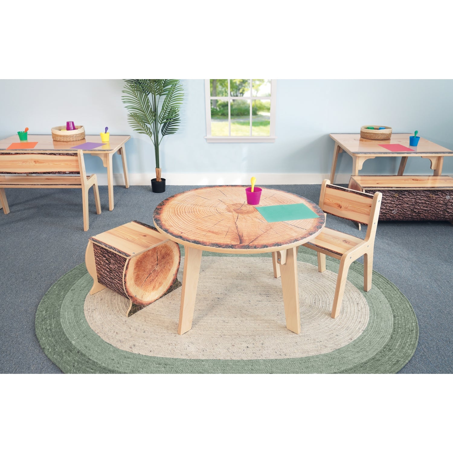 Nature View Live Edge Chair 14" Height