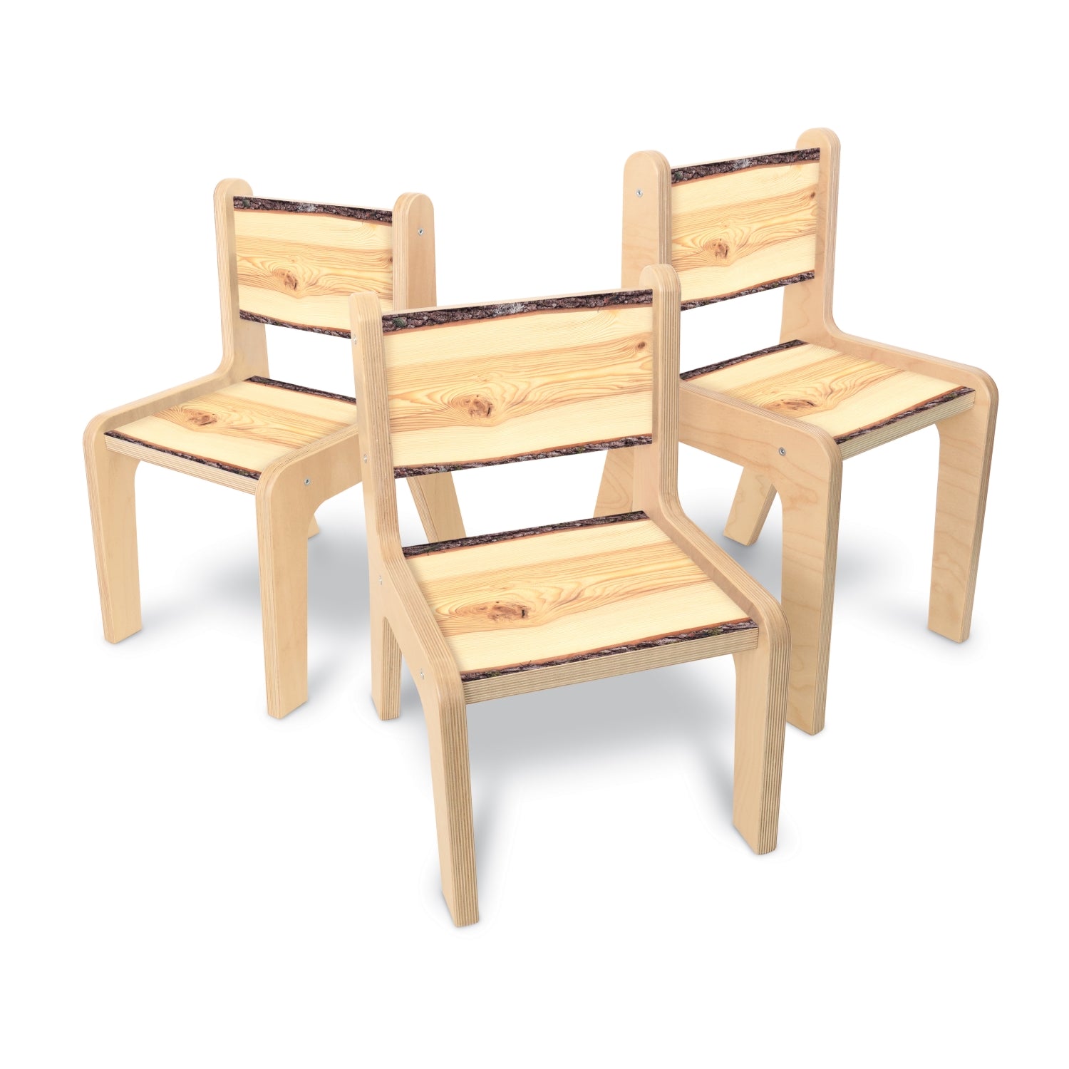 Nature View Live Edge Chair 14" Height