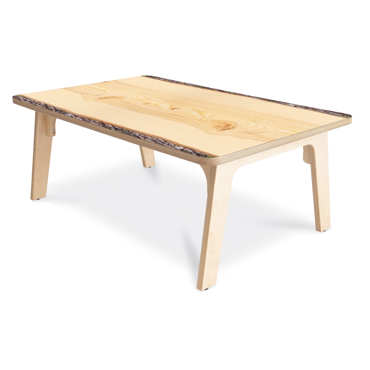 Nature View Live Edge Rectangle Table18" Height