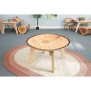 Nature View Live Edge Round Table 18" Height