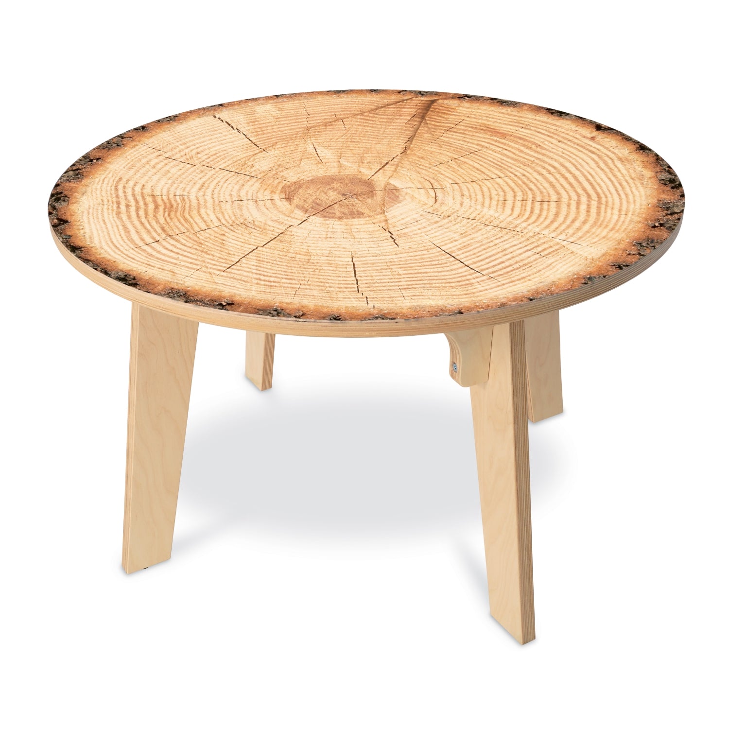 Nature View Live Edge Round Table 22" Height