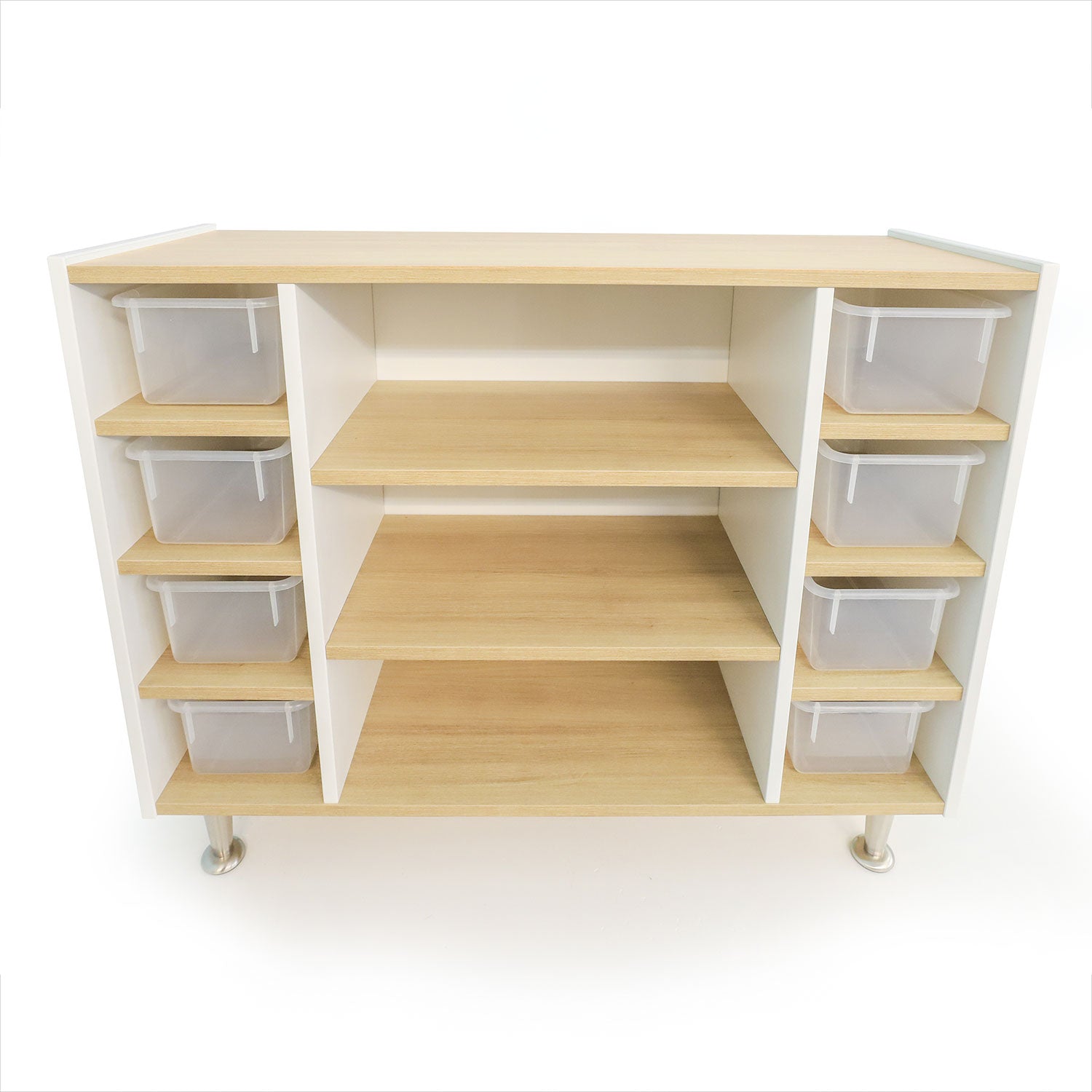 Elevated Combo Tray Storage Cabinet