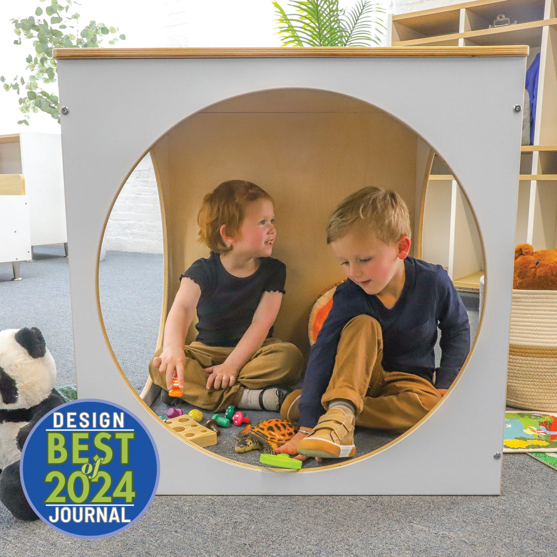 elevatED™ Play House Cube - White