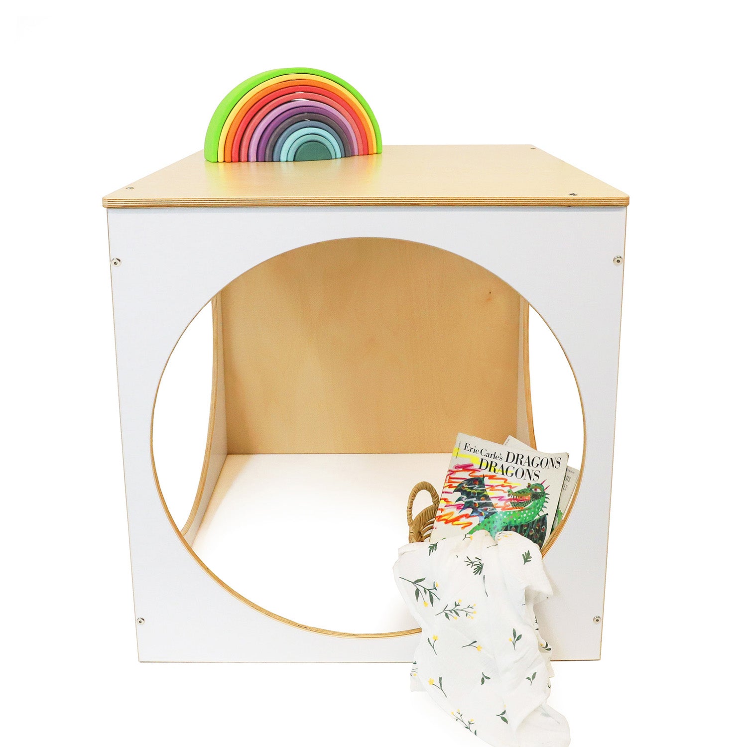 elevatED™ Play House Cube - White