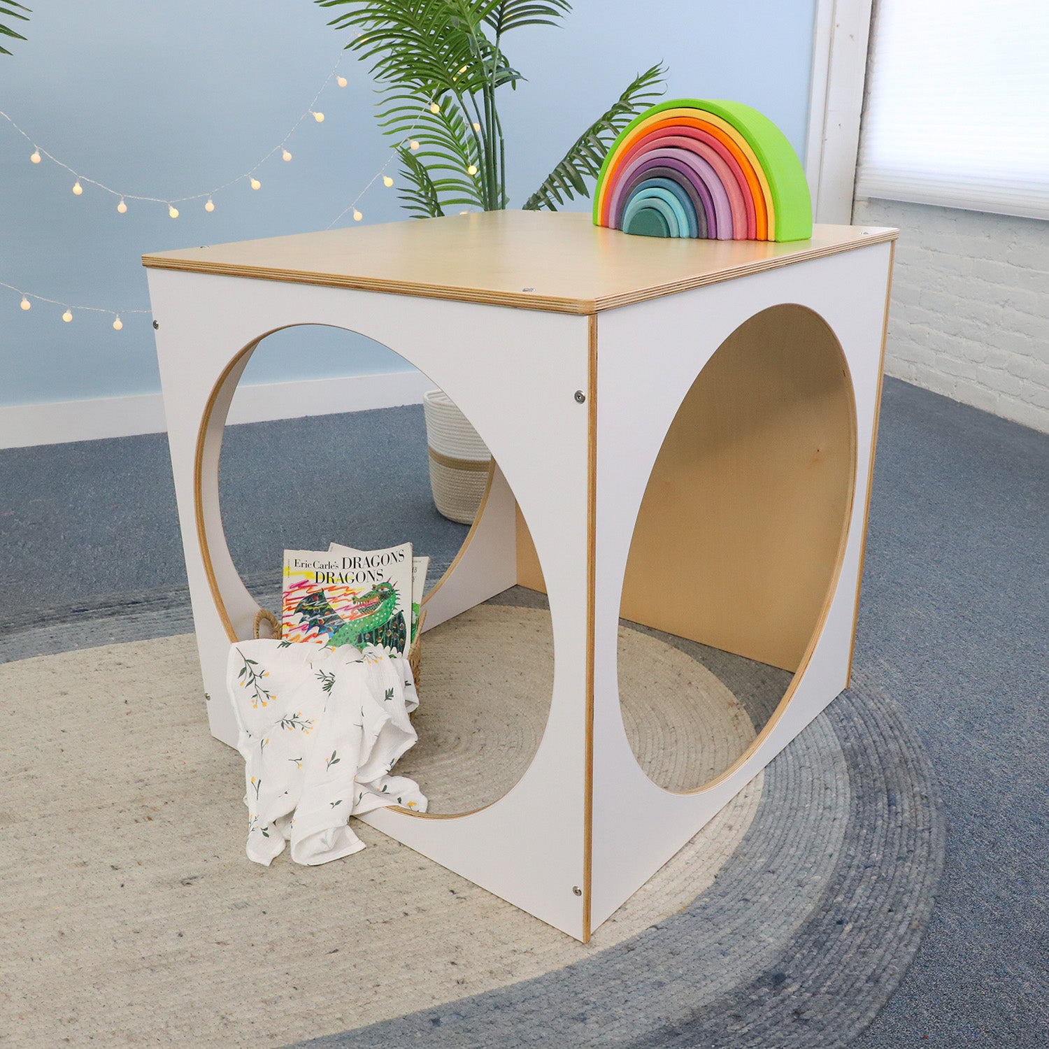 elevatED™ Play House Cube - White