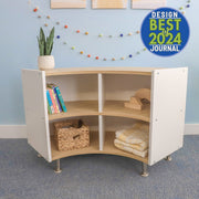 elevatED™ Curve Out Storage Cabinet 27" Height