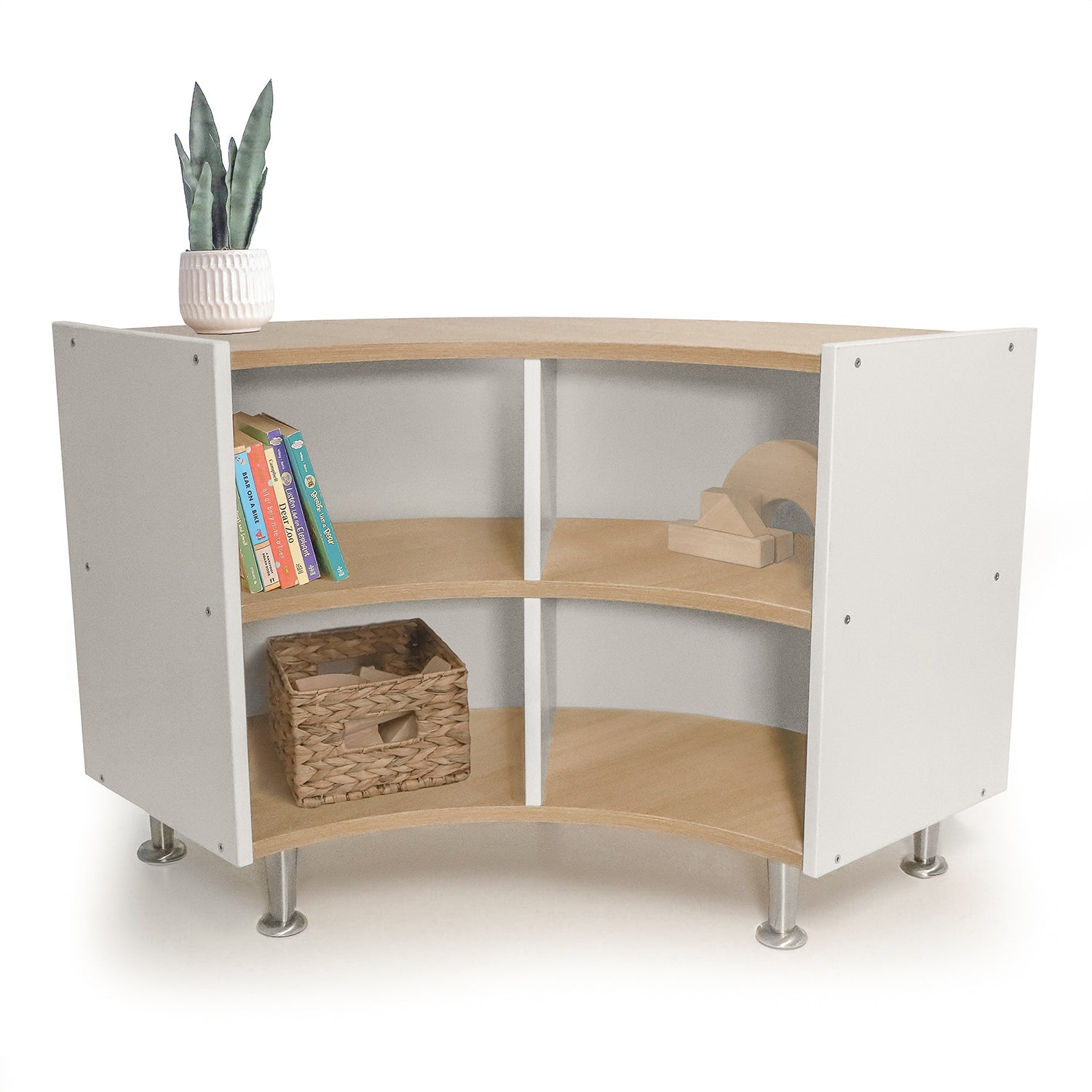 elevatED™ Curve Out Storage Cabinet 27" Height