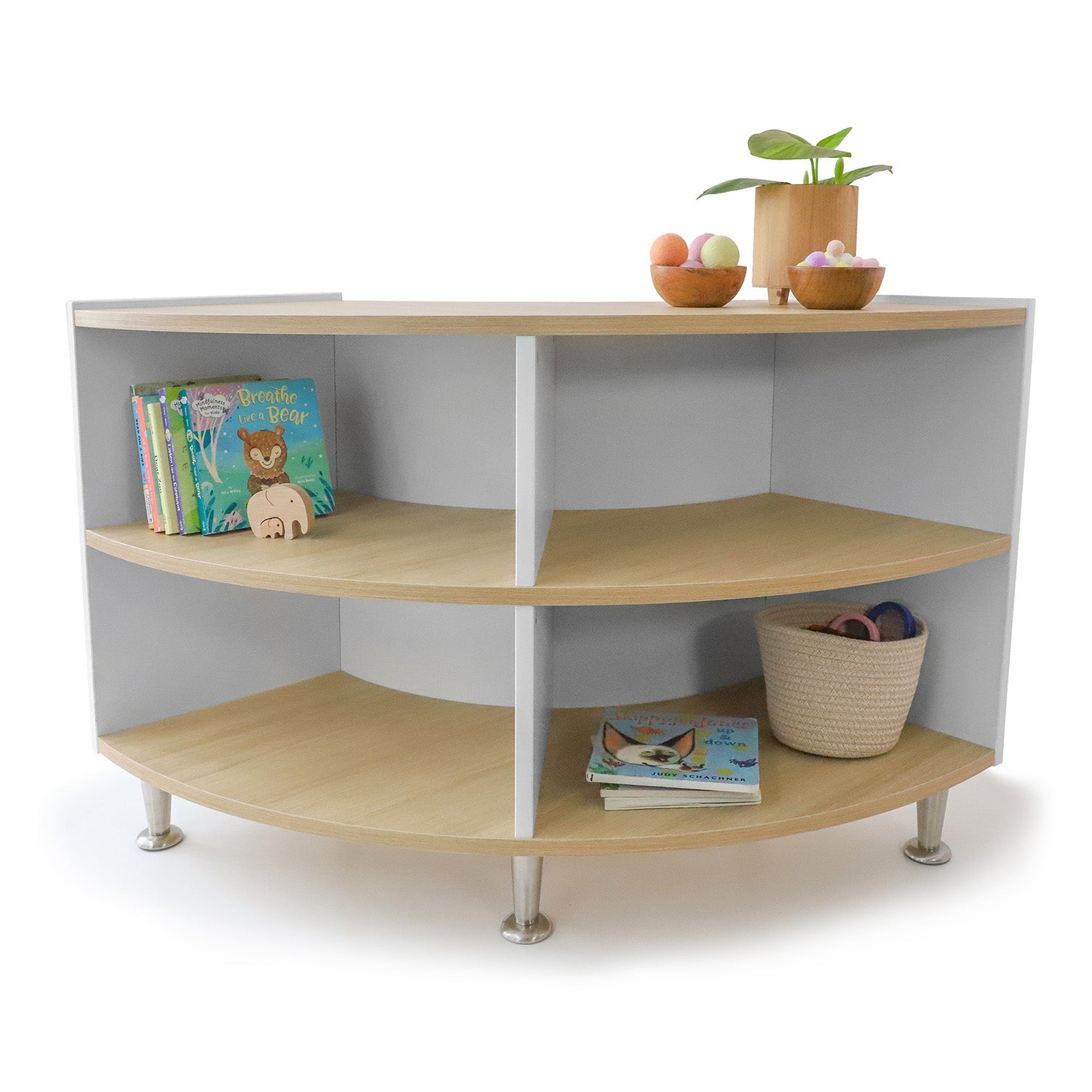 elevatED™ Curve In Storage Cabinet 27" Height