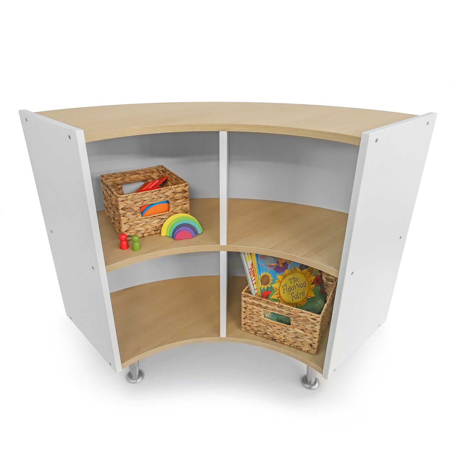 elevatED™ Curve Out Storage Cabinet 33" Height