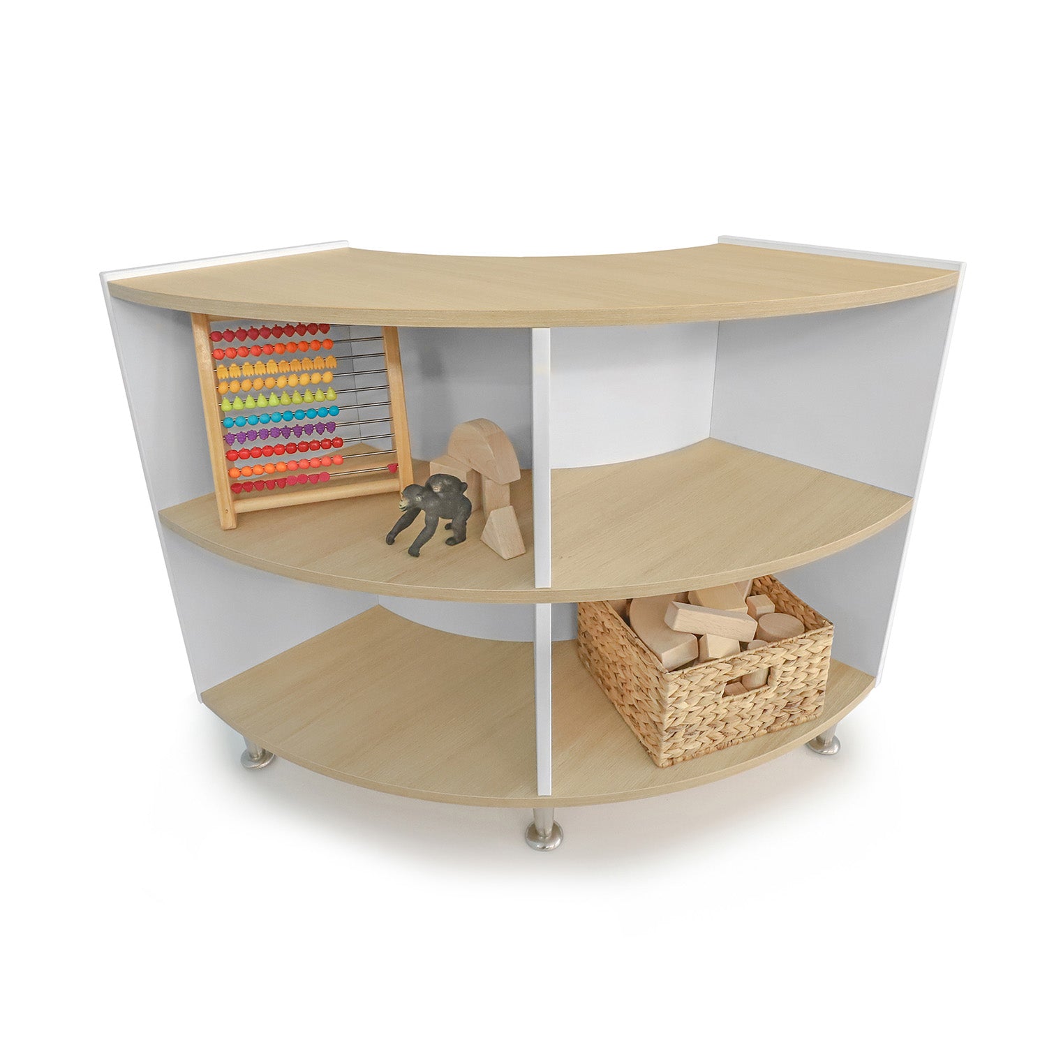 elevatED™ Curve In Storage Cabinet 33" Height