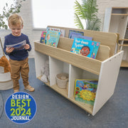 elevatED™ Mobile Book Storage Island